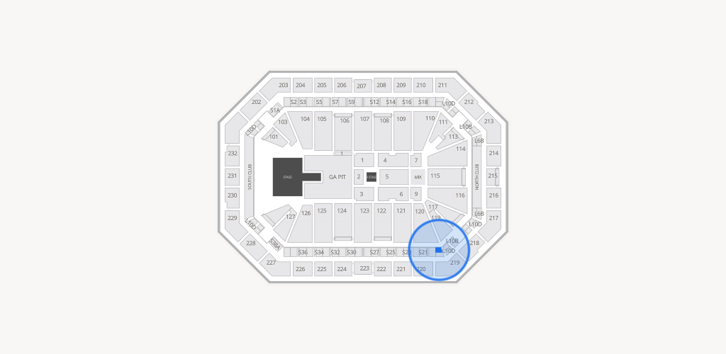 Dickies Arena Seating Chart