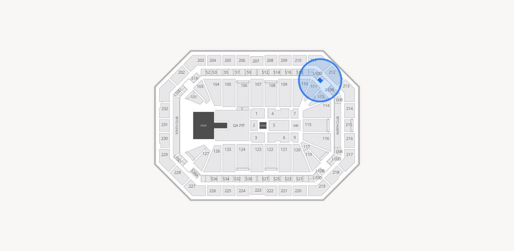 Dickies Arena Seating Chart