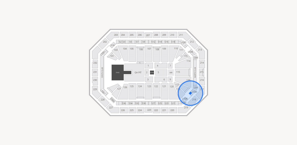 Dickies Arena Seating Chart