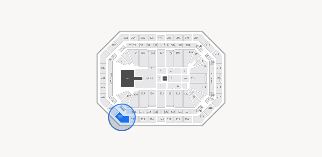 Dickies Arena Seating Chart