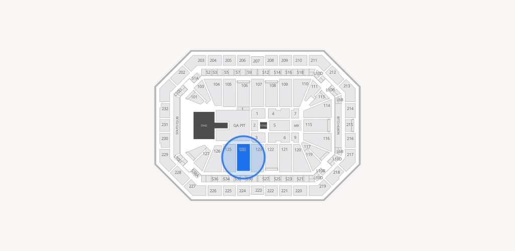 Dickies Arena Seating Chart