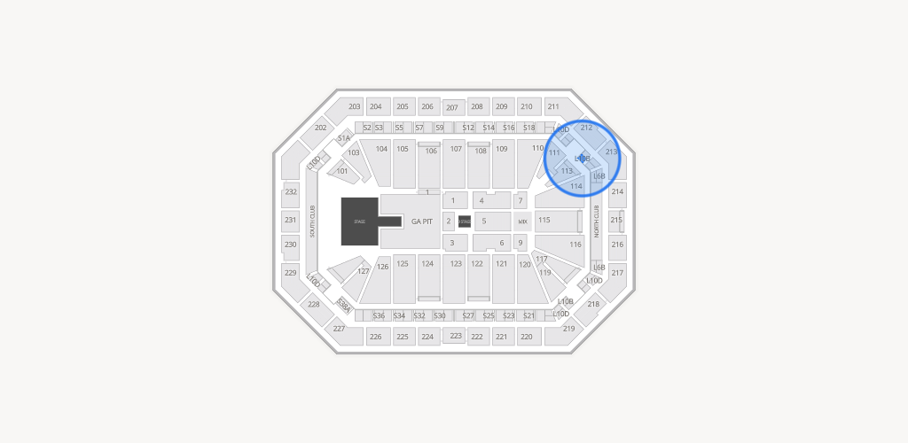 Dickies Arena Seating Chart