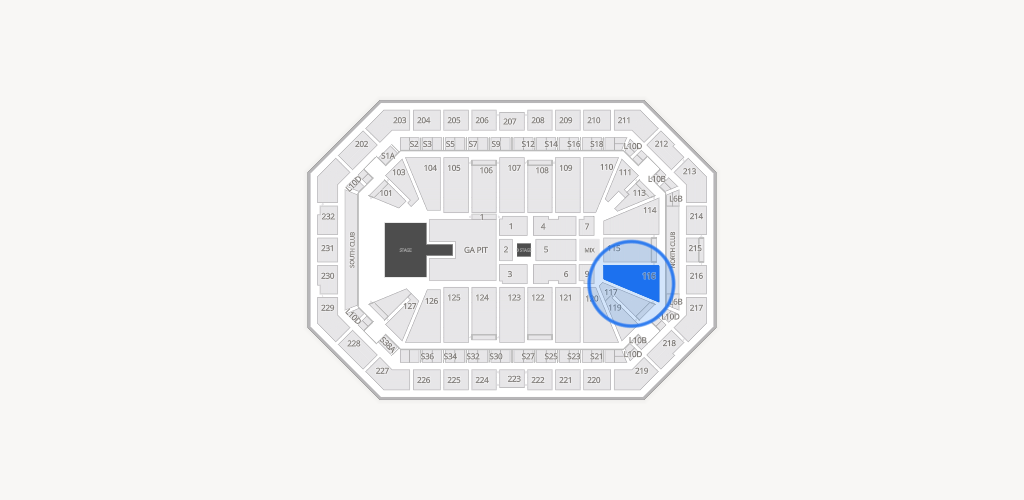 Dickies Arena Seating Chart