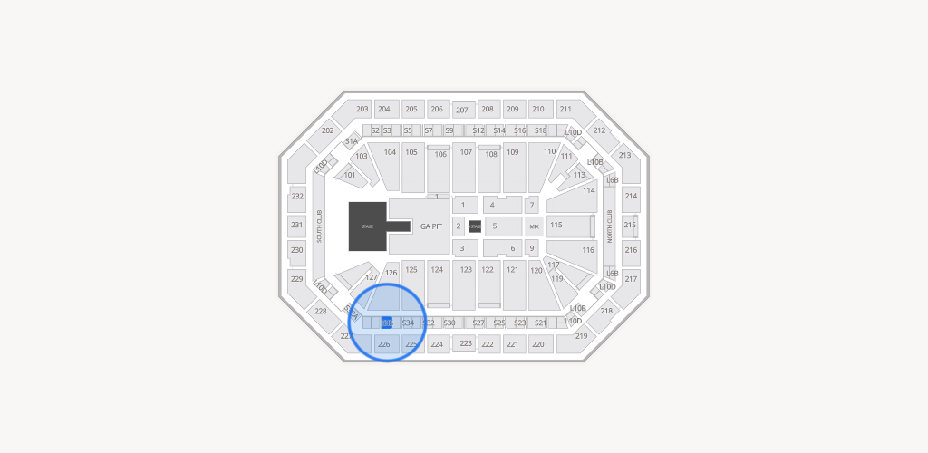 Dickies Arena Seating Chart