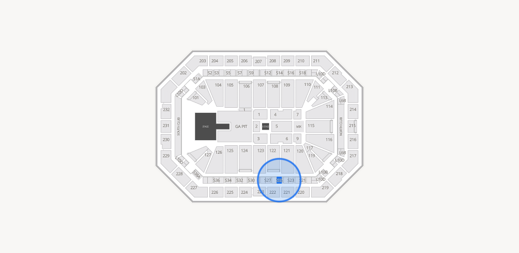 Dickies Arena Seating Chart