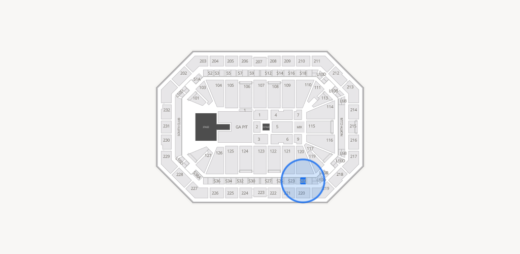 Dickies Arena Seating Chart