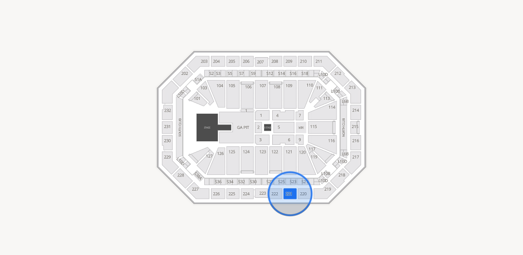 Dickies Arena Seating Chart