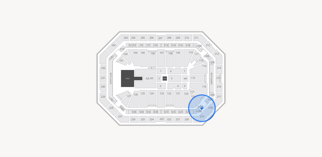 Dickies Arena Seating Chart