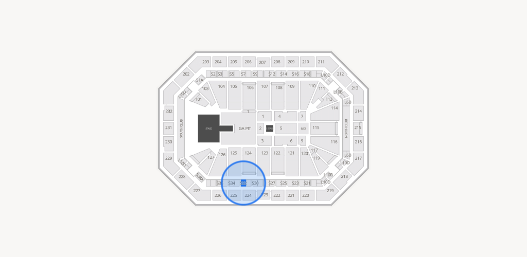 Dickies Arena Seating Chart