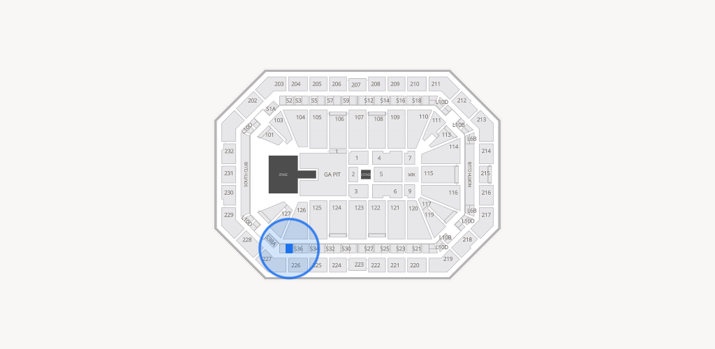 Dickies Arena Seating Chart