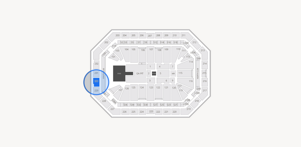Dickies Arena Seating Chart