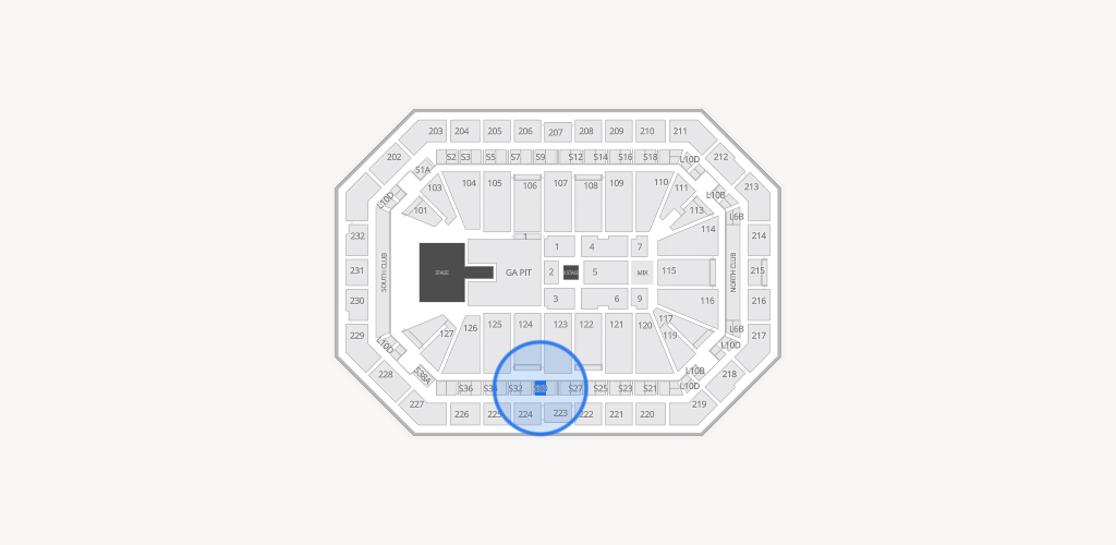 Dickies Arena Seating Chart