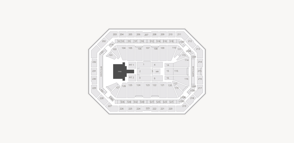 Dickies Arena Seating Chart