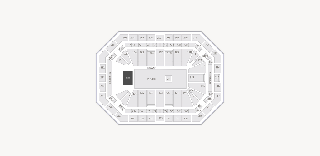 Dickies Arena Seating Chart