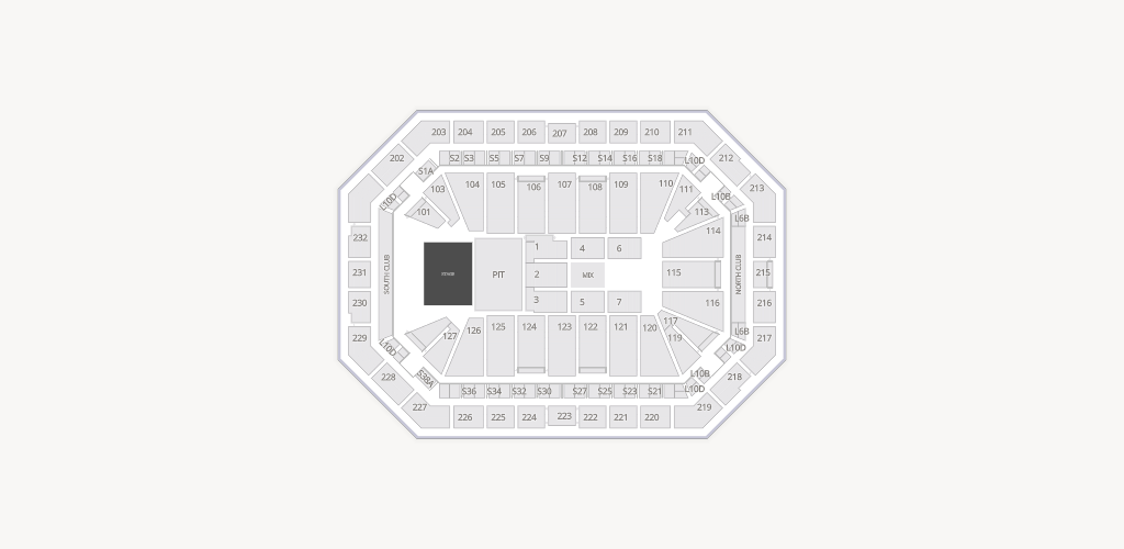 Dickies Arena Seating Chart