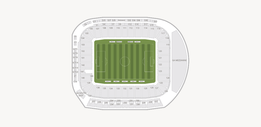 Dignity Health Sports Park Seating Chart