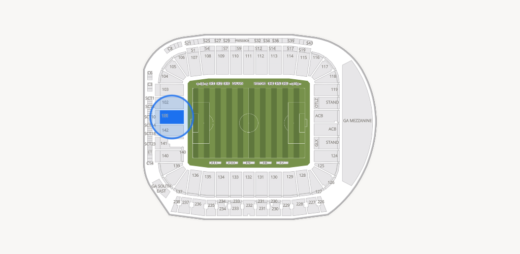 Dignity Health Sports Park Seating Chart