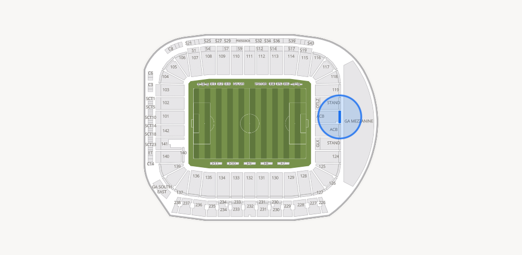 Dignity Health Sports Park Seating Chart