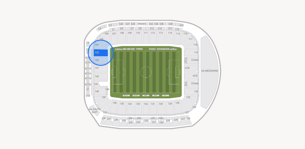 Dignity Health Sports Park Seating Chart