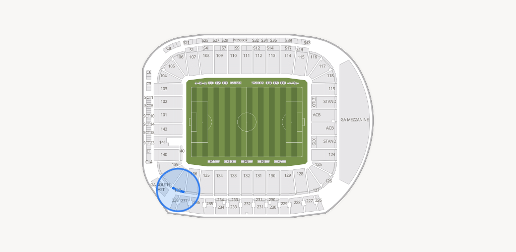Dignity Health Sports Park Seating Chart