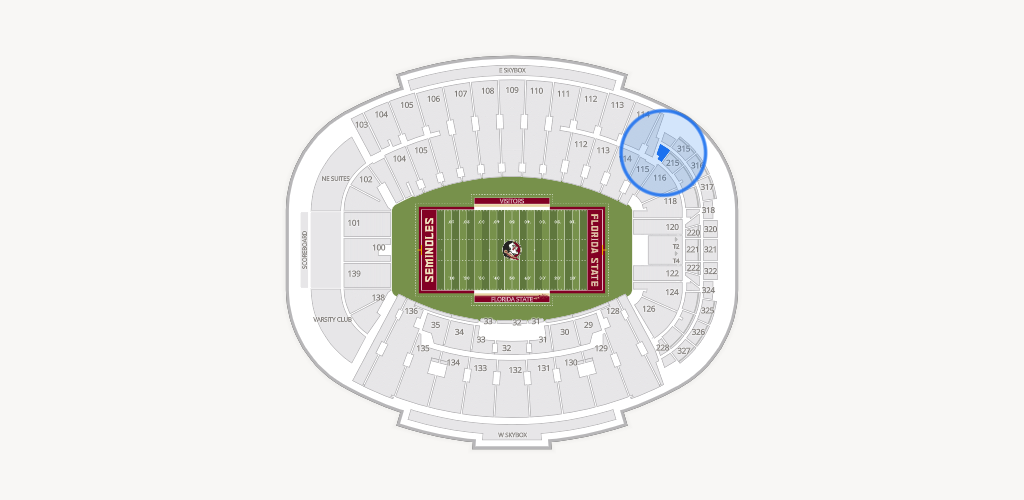 Doak Campbell Stadium Seating Chart
