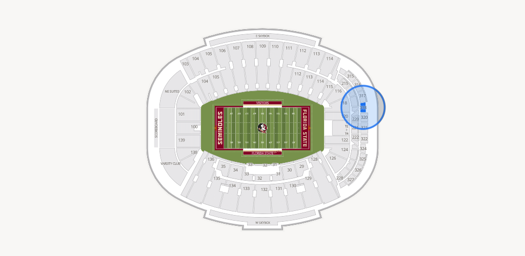Doak Campbell Stadium Seating Chart