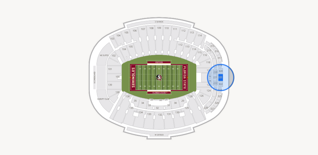 Doak Campbell Stadium Seating Chart