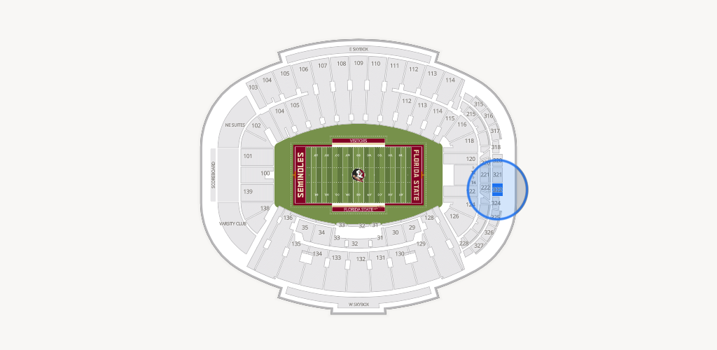Doak Campbell Stadium Seating Chart