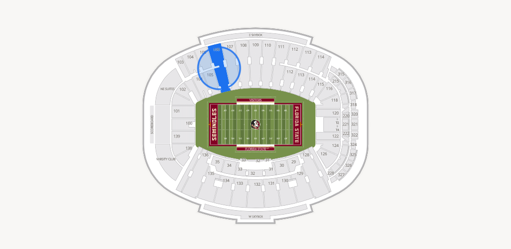 Doak Campbell Stadium Seating Chart