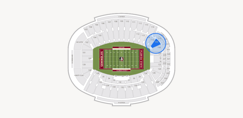 Doak Campbell Stadium Seating Chart