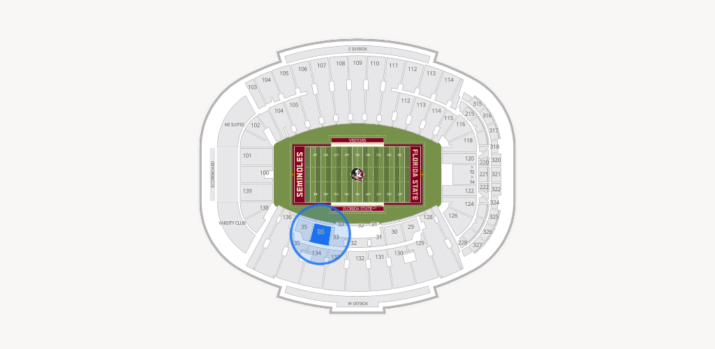 Doak Campbell Stadium Seating Chart