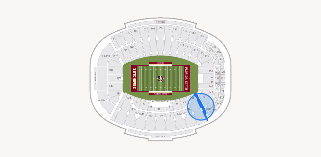 Doak Campbell Stadium Seating Chart