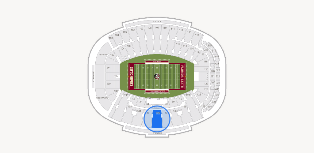 Doak Campbell Stadium Seating Chart