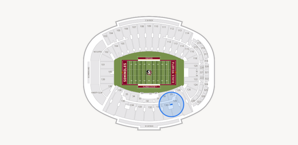 Doak Campbell Stadium Seating Chart