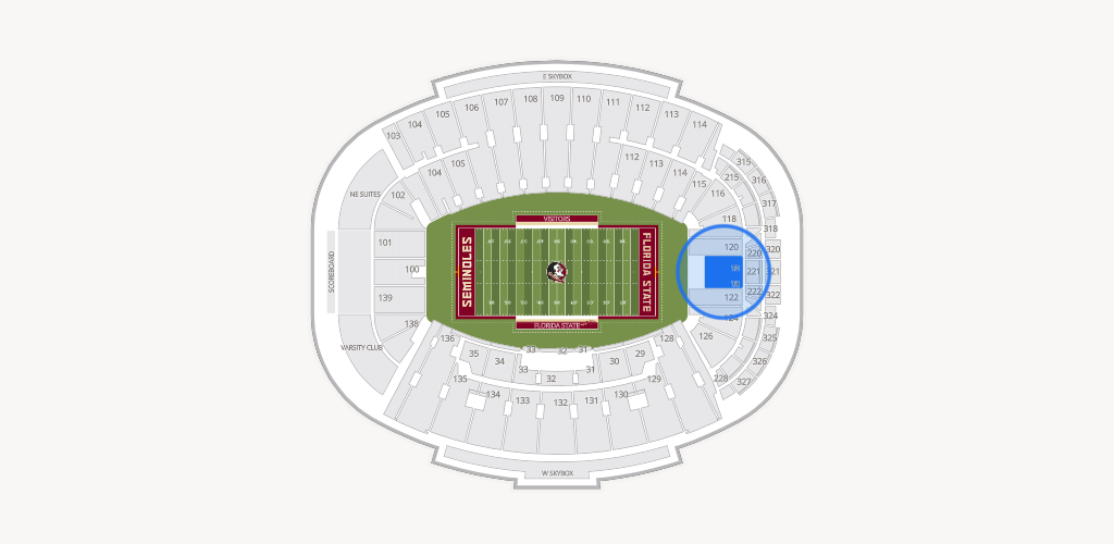 Doak Campbell Stadium Seating Chart