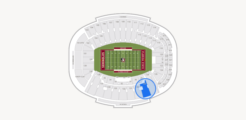 Doak Campbell Stadium Seating Chart