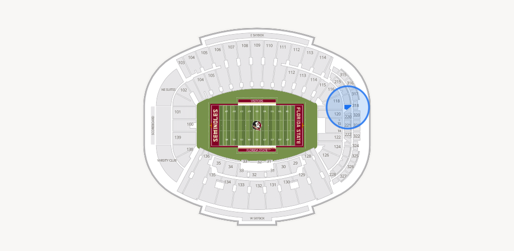 Doak Campbell Stadium Seating Chart