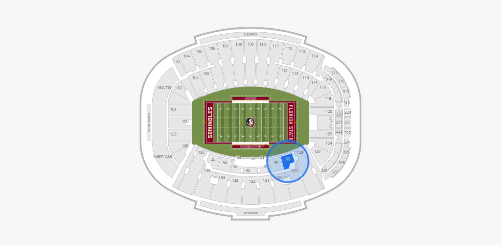 Doak Campbell Stadium Seating Chart