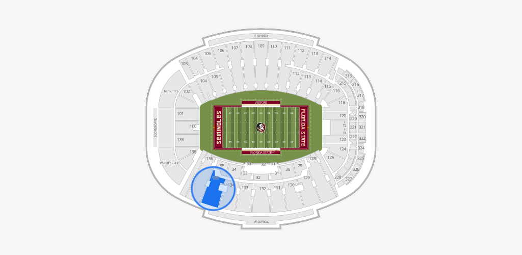 Doak Campbell Stadium Seating Chart