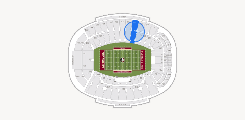 Doak Campbell Stadium Seating Chart