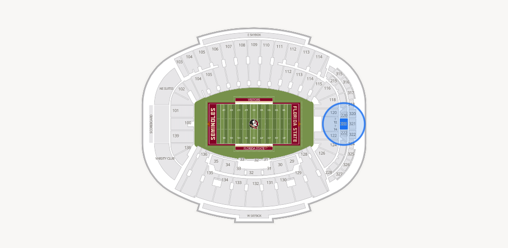 Doak Campbell Stadium Seating Chart