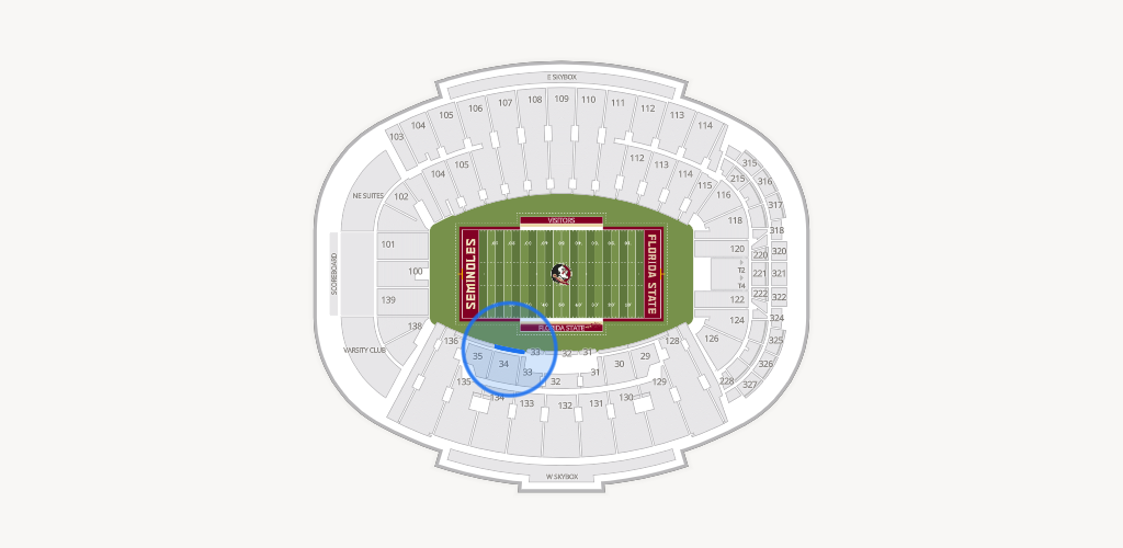 Doak Campbell Stadium Seating Chart