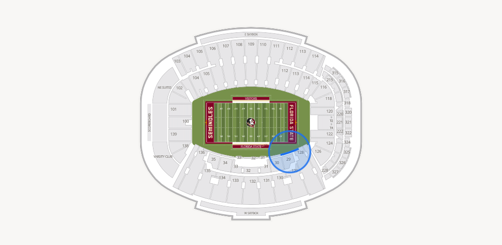 Doak Campbell Stadium Seating Chart