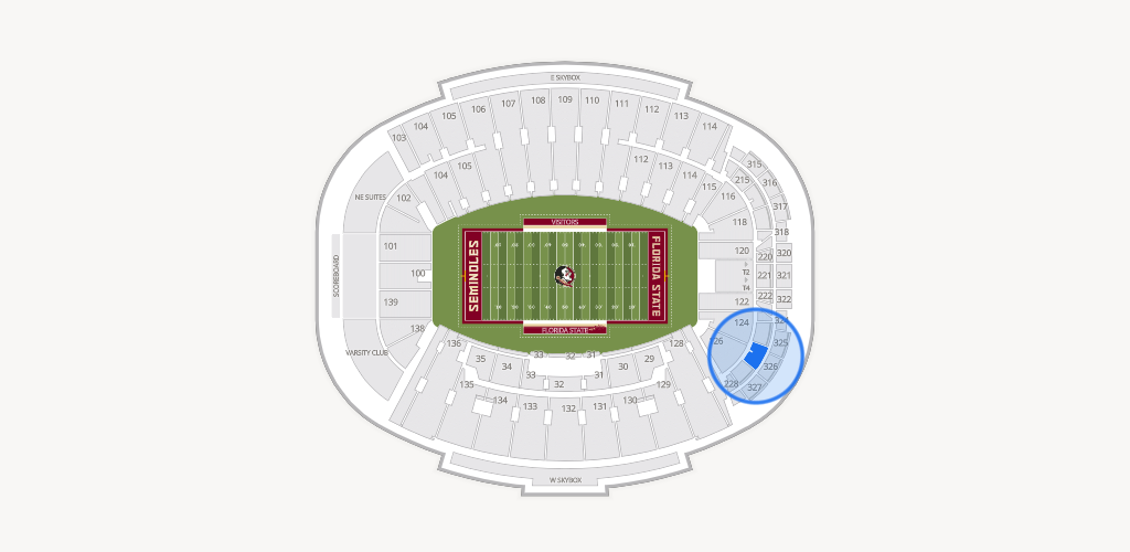 Doak Campbell Stadium Seating Chart