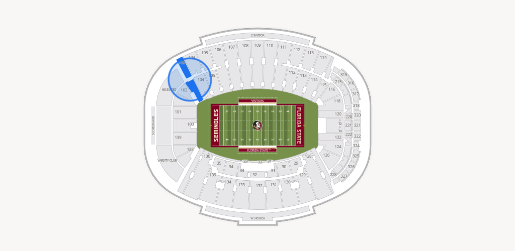Doak Campbell Stadium Seating Chart