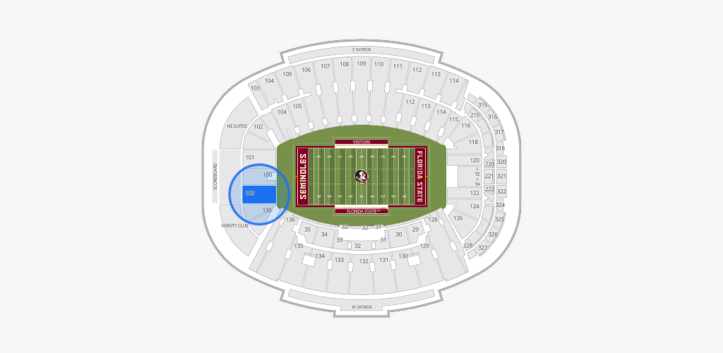 Doak Campbell Stadium Seating Chart