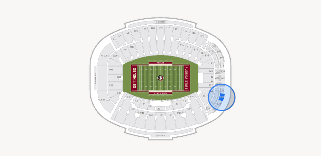 Doak Campbell Stadium Seating Chart