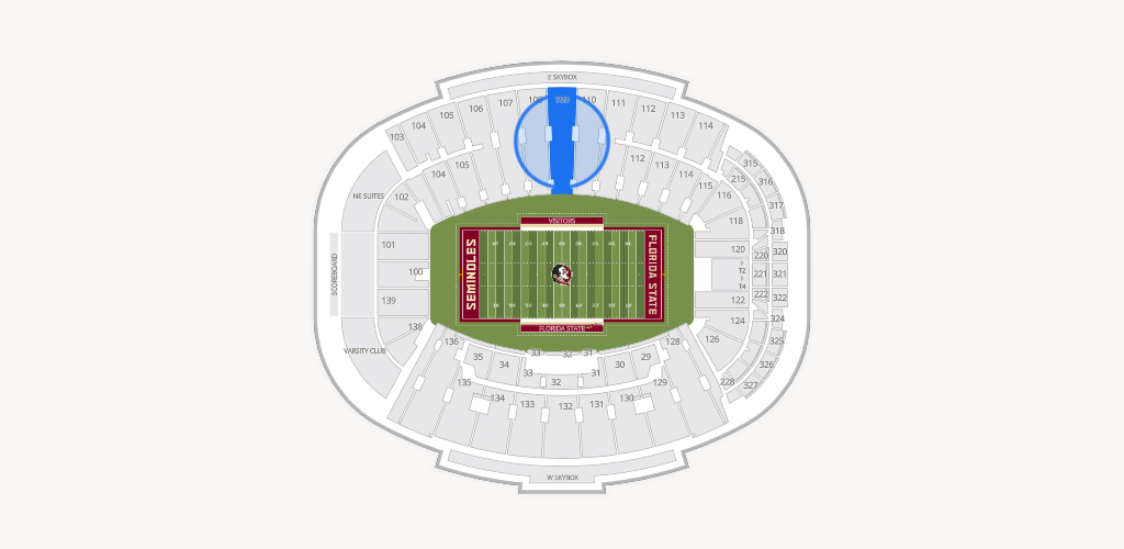 Doak Campbell Stadium Seating Chart