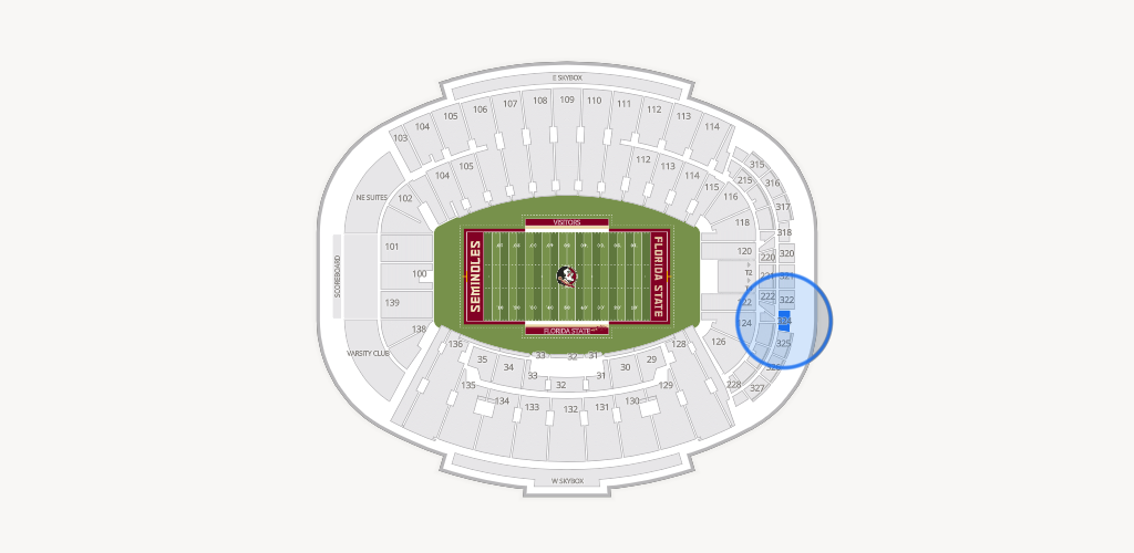 Doak Campbell Stadium Seating Chart