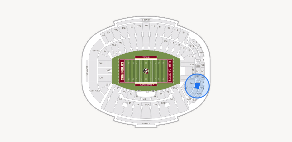 Doak Campbell Stadium Seating Chart
